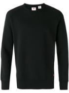 Levi's Crew Neck Sweatshirt, Men's, Size: Medium, Black, Cotton