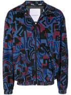 Napa By Martine Rose Geometric Bomber Jacket - Black