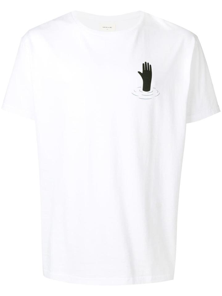 Wood Wood Logo T-shirt - White