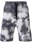 Palm Angels Tie Dye Jogging Shorts - Grey