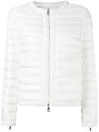 Moncler Alose Padded Jacket, Women's, Size: 2, Nude/neutrals, Polyamide/feather Down