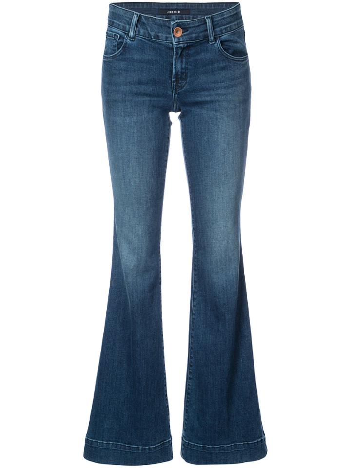 J Brand Flared Jeans - Blue