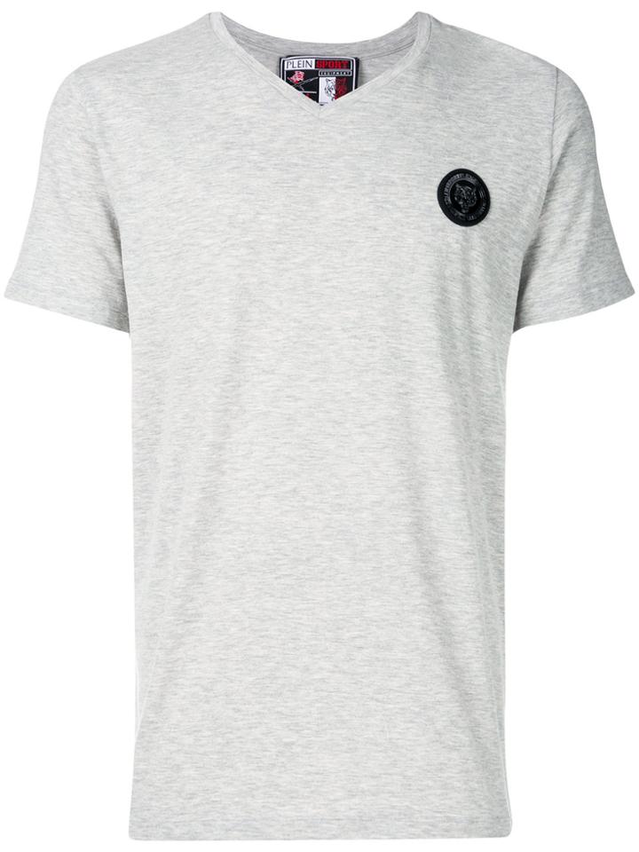 Plein Sport V-neck T-shirt - Grey