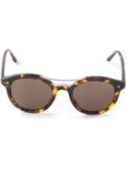 Giorgio Armani - Tortoiseshell Sunglasses - Unisex - Acetate - One Size, Brown, Acetate