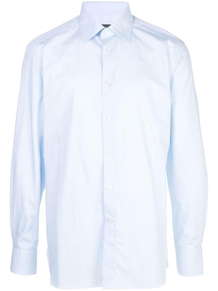 Ermenegildo Zegna Classic Button Shirt - Blue