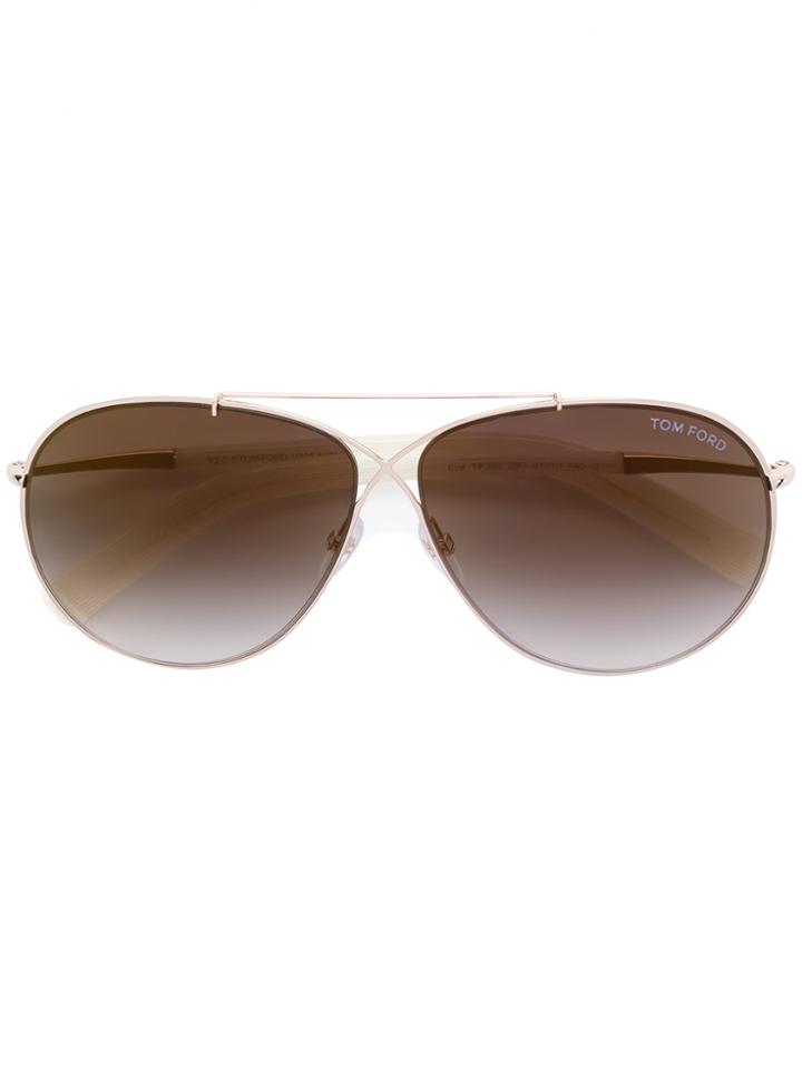 Tom Ford Eyewear Eva Sunglasses - White
