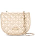Love Moschino Quilted Chain Strap Crossbody Bag - Metallic