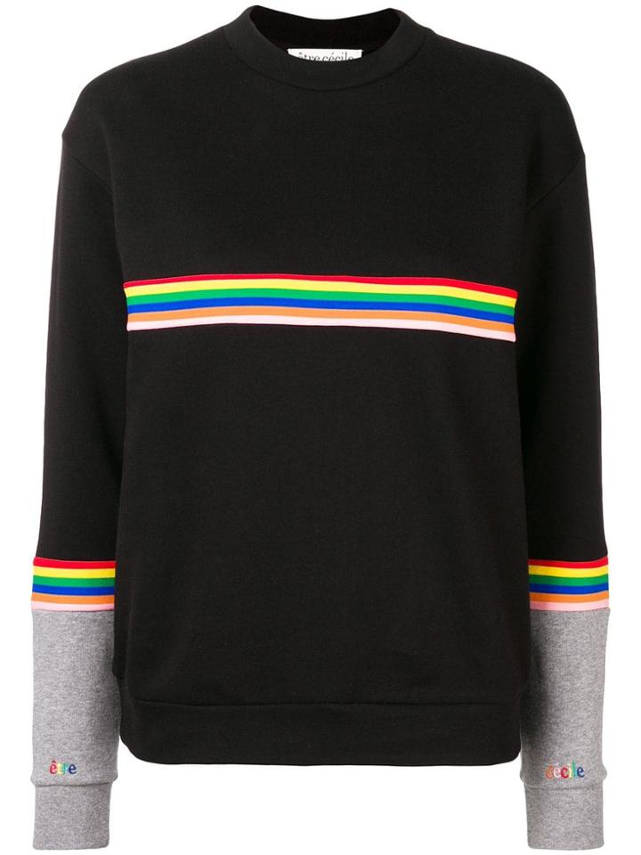 Être Cécile Boyfriend Sweater - Black