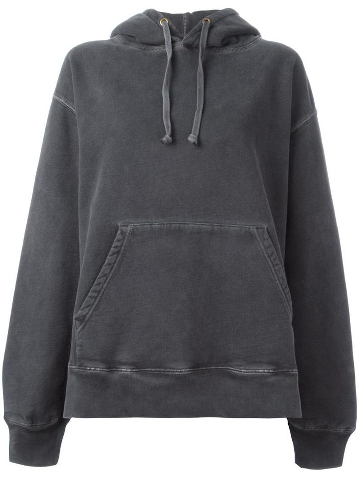 Yeezy Season 3 Relaxed Fit Hoodie, Women's, Size: Medium, Grey, Cotton