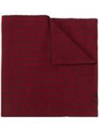 Etro Checked Scarf - Red