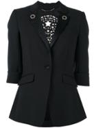 Philipp Plein - Sara Blazer - Women - Polyester/spandex/elastane/viscose - S, Black, Polyester/spandex/elastane/viscose