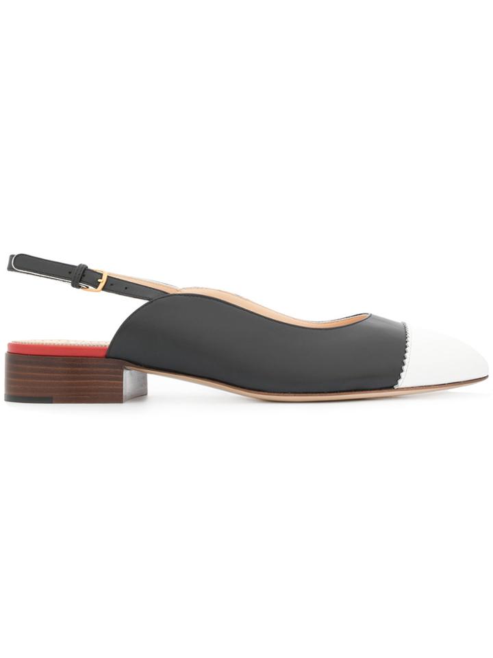 Thom Browne Block Heel Sandals - Black