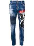 Dsquared2 No Imitators Jeans - Blue