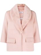 P.a.r.o.s.h. Cropped Sleeve Jacket - Pink