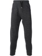 Dsquared2 Logo Track Trousers, Men's, Size: Large, Grey, Wool/cotton/acrylic/other Fibres