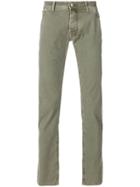 Jacob Cohen Bandana Pocket Slim Fit Jeans - Green