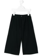 Il Gufo - Wide Leg Trousers - Kids - Elastodiene/polyester/viscose - 3 Yrs, Blue