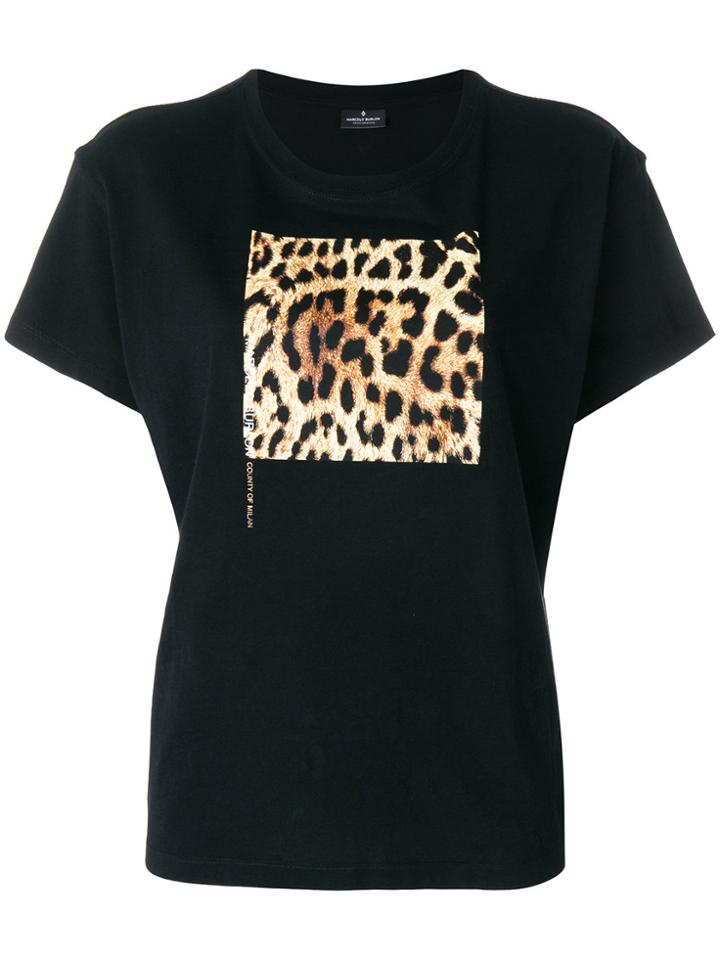 Marcelo Burlon County Of Milan Leopard T-shirt - Black