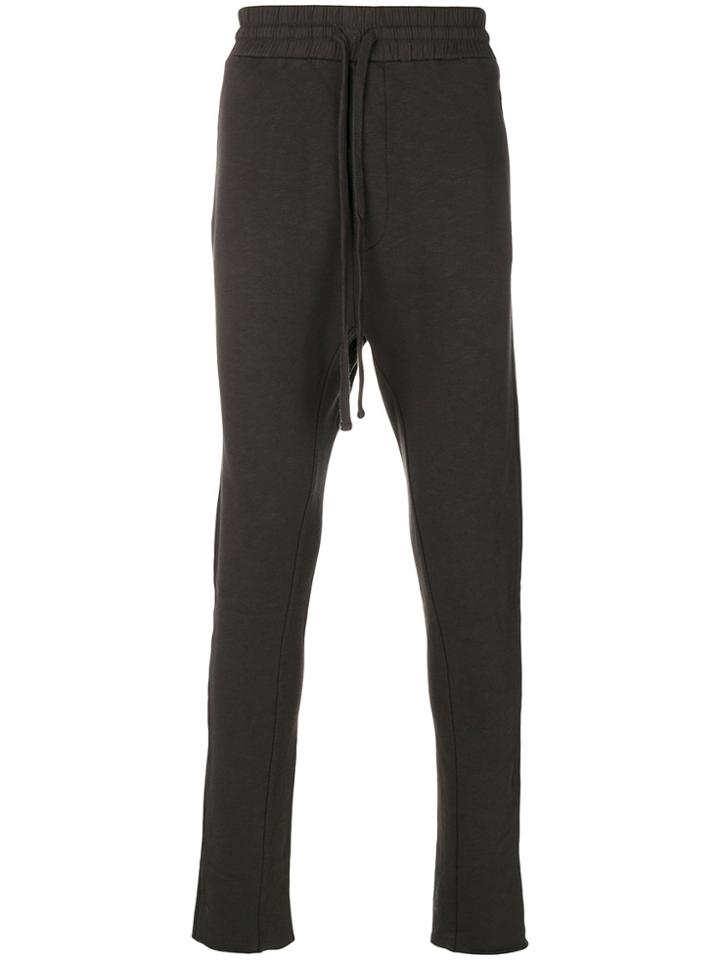 Thom Krom Drop Crotch Joggers - Grey