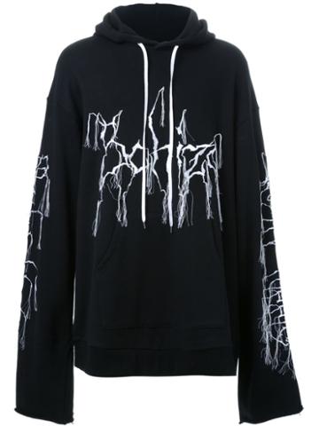 Sub-age. Oversized Embroidered Hoodie