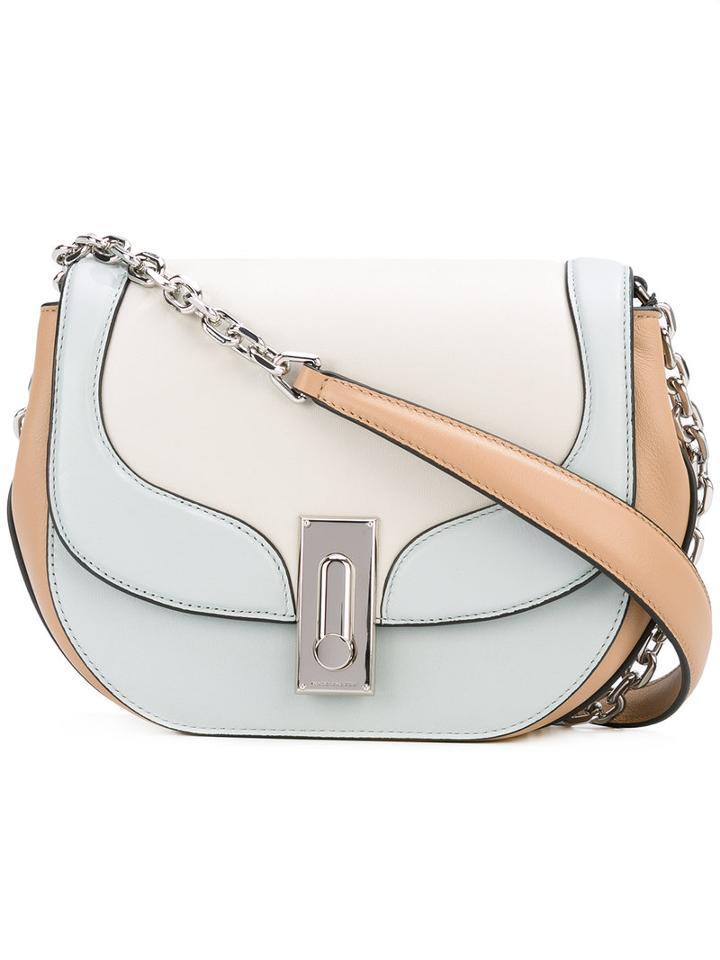 Marc Jacobs - Tricolour West End Jane Shoulder Bag - Women - Calf Leather - One Size, Blue, Calf Leather