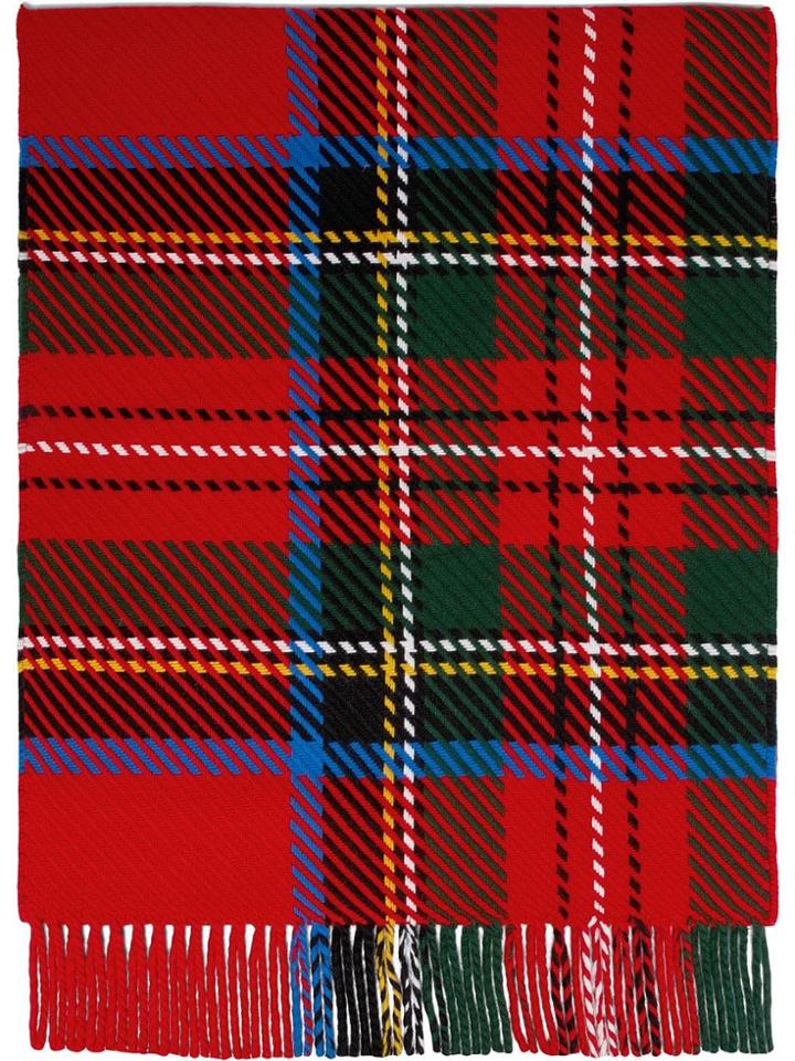 Mackintosh Royal Stewart Wool & Cashmere Scarf - Multicolour