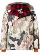 Woolrich Camouflage Padded Jacket - Nude & Neutrals