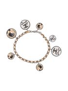 Chanel Vintage Skull & Crossbones Choker Necklace, Women's, Lobster