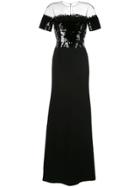 Sachin & Babi Fiona Gown - Black