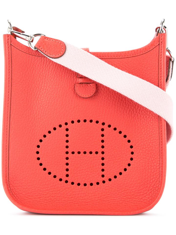 Hermès Vintage Evelyne Tpm Crossbody Bag - Red