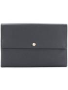 Coach Foldover Top Clutch Bag - Blue