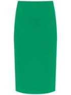 À La Garçonne Pencil Skirt - Green