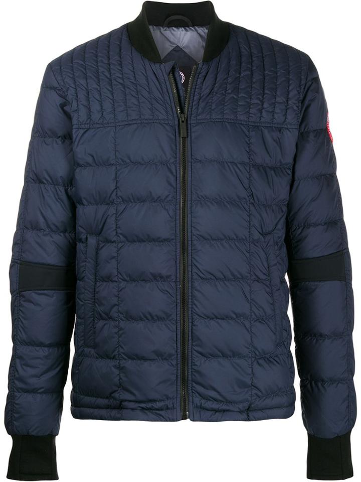 Canada Goose Dunham Slim-fit Puffer Jacket - Blue