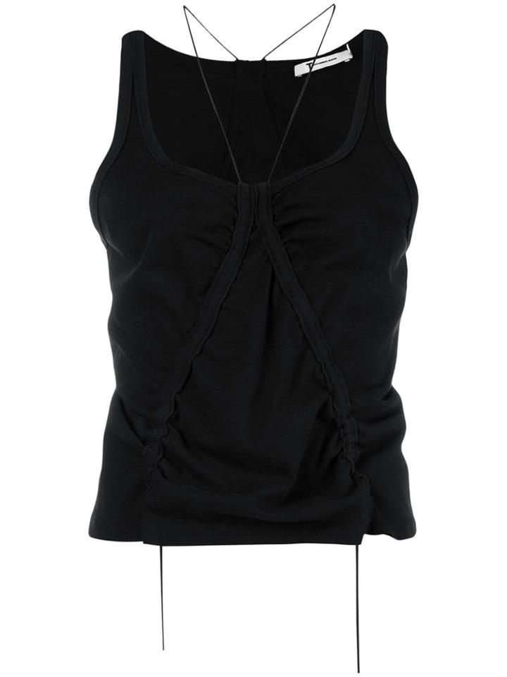 T By Alexander Wang High Twist Tank Top - Black