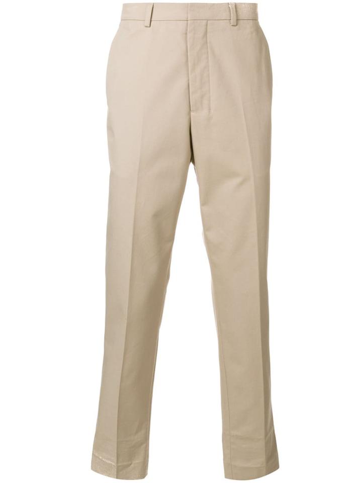 Ami Alexandre Mattiussi Carrot Fit Trousers - Neutrals