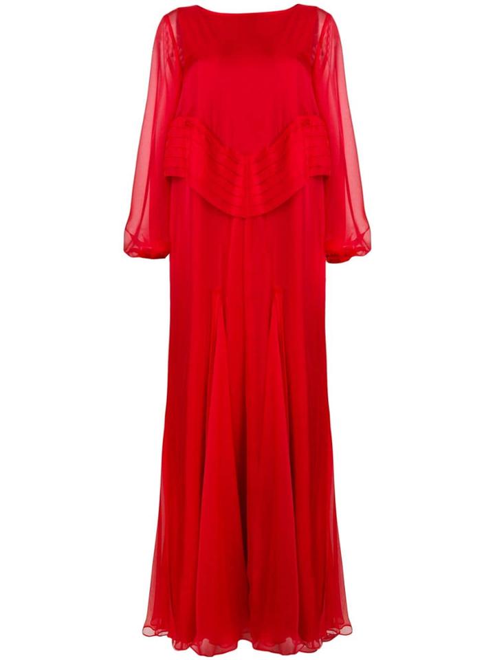 Irina Schrotter Long Flared Dress