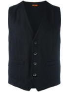 Barena Classic Waistcoat, Men's, Size: 50, Blue, Nylon/virgin Wool