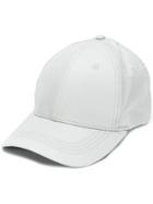 Geo Embroidered Logo Baseball Cap - Grey