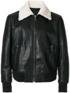 Neil Barrett Shearling Lined Jacket - Black