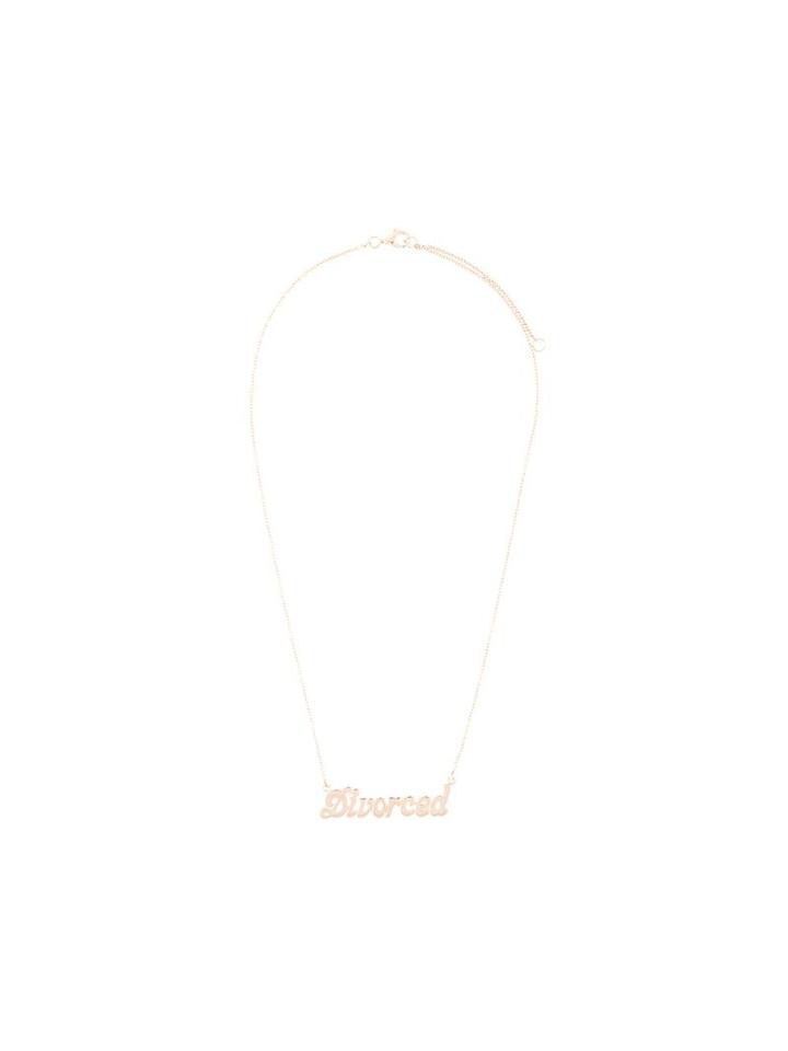 True Rocks 'divorced' Necklace, Women's, Metallic