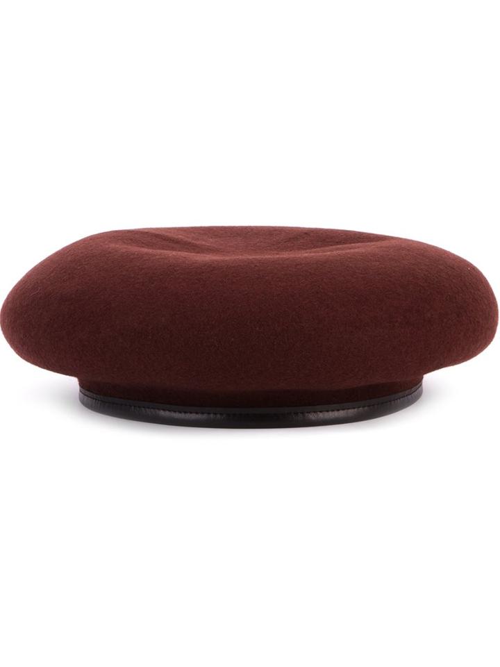 Monkey Time Felt Army Beret, Men's, Brown, Wool