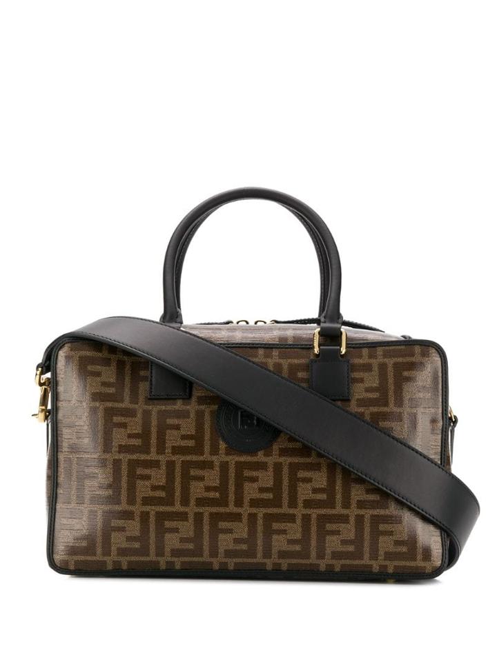 Fendi Fendi - Woman - Boston Medium Cont - Brown