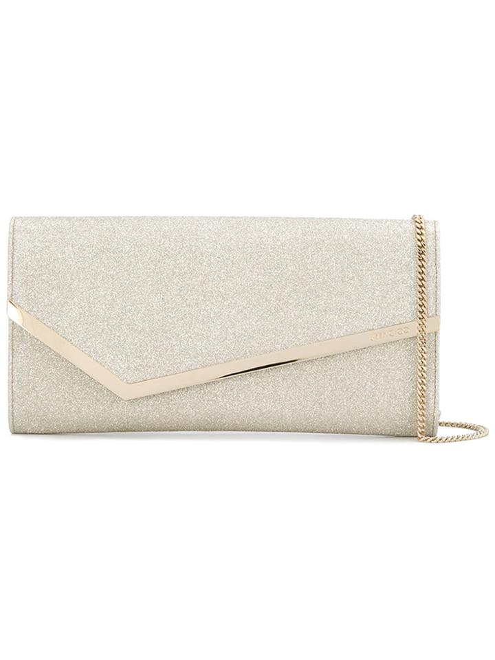 Jimmy Choo Erica Clutch Bag - Metallic