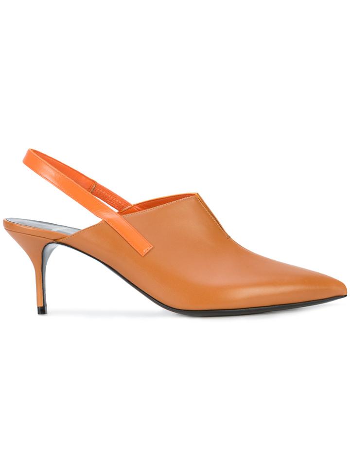 Pierre Hardy Secret Mules - Brown