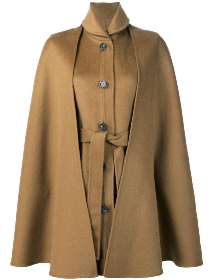 Rosetta Getty Belted Cape Jacket