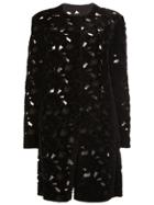 Giambattista Valli Single Breasted Coat - Black
