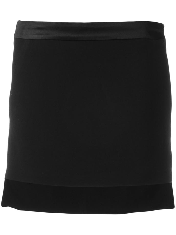 Haider Ackermann Elongated Back Straight Skirt - Black