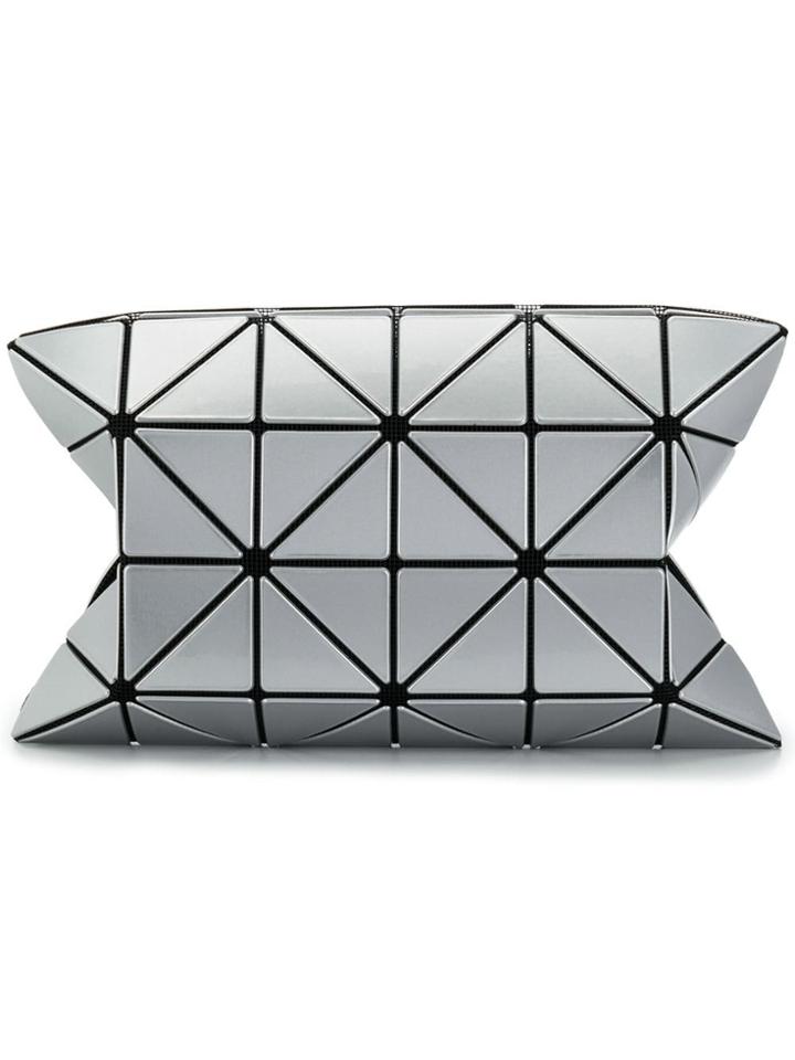 Bao Bao Issey Miyake Lucent Clutch Bag - Silver