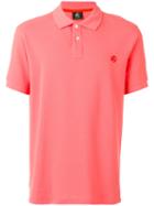 Ps By Paul Smith Logo Embroidered Polo Shirt, Men's, Size: Medium, Pink/purple, Cotton