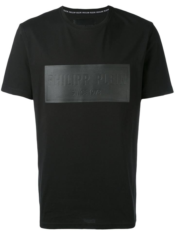 Philipp Plein Embossed Patch T-shirt - Black